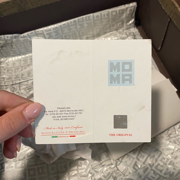 MOMA Mens Black Leather Ankle Boot - Picture 2 of 13